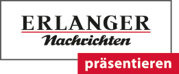 Logo der Erlanger Nachrichten mit dem Hinweis "präsentieren"