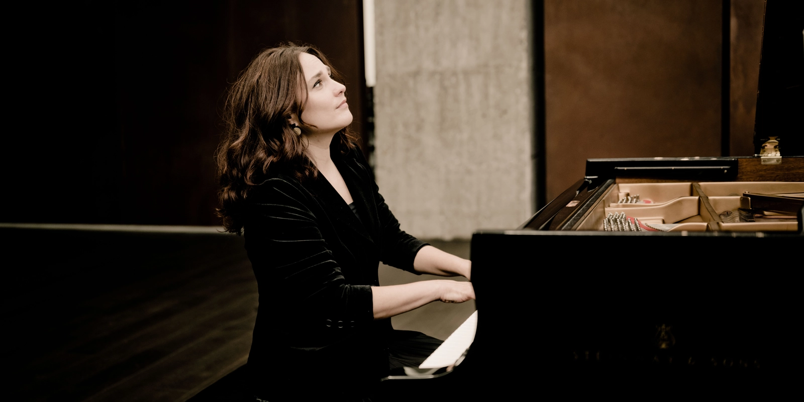 Anna Vinnitskaya am Klavier